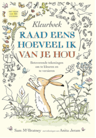 Boek raad eens hoeveel ik van je hou kleurboek
