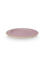 Pip Studio metal plate Lilac 32cm