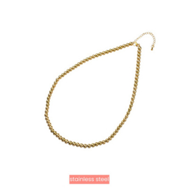 Balsy Necklace - 6mm 14K 45cm N4204-2