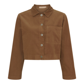 marta du chateau Jacket Henriëtte dark camel