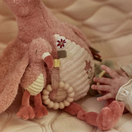 Little Dutch Activiteitenknuffel Flamingo - Roze Safari Friends