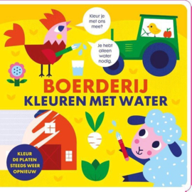 Boerderij kleuren met water