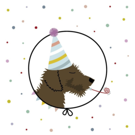wenskaart Frits | feest ballon