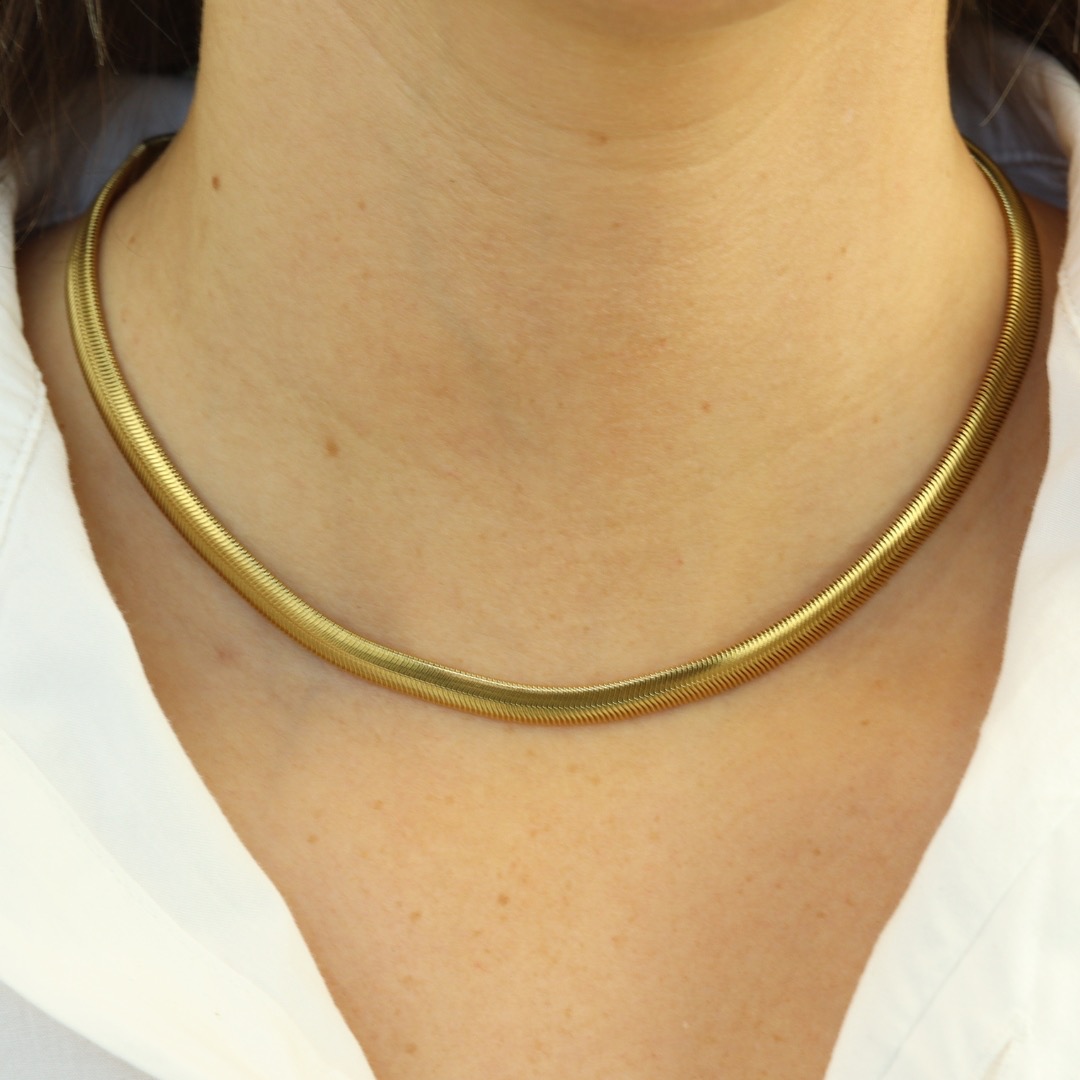 Camps & Camps Flat Chain Necklace