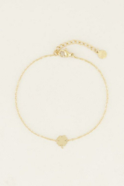 My Jewellery armband | armband klavertje goud