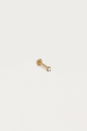 My jewellery Iconic oor piercing met strass goud