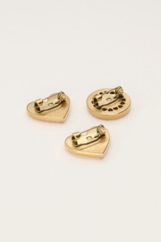 My jewellery Iconic broche set goud