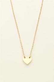 my jewellery ketting met hartje goud