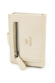 Bear design XL Pasjeshouder 'Mo' feather