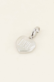My Jewellery bedel | hart love zilver*