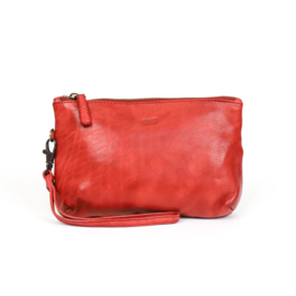 Bear Design leder etui recht | rood