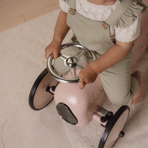 Little Dutch Retro Roller Loopauto | roze