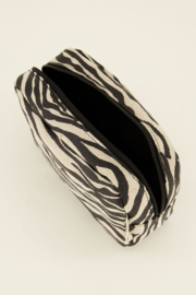 My Jewellery toilettas met zebra print
