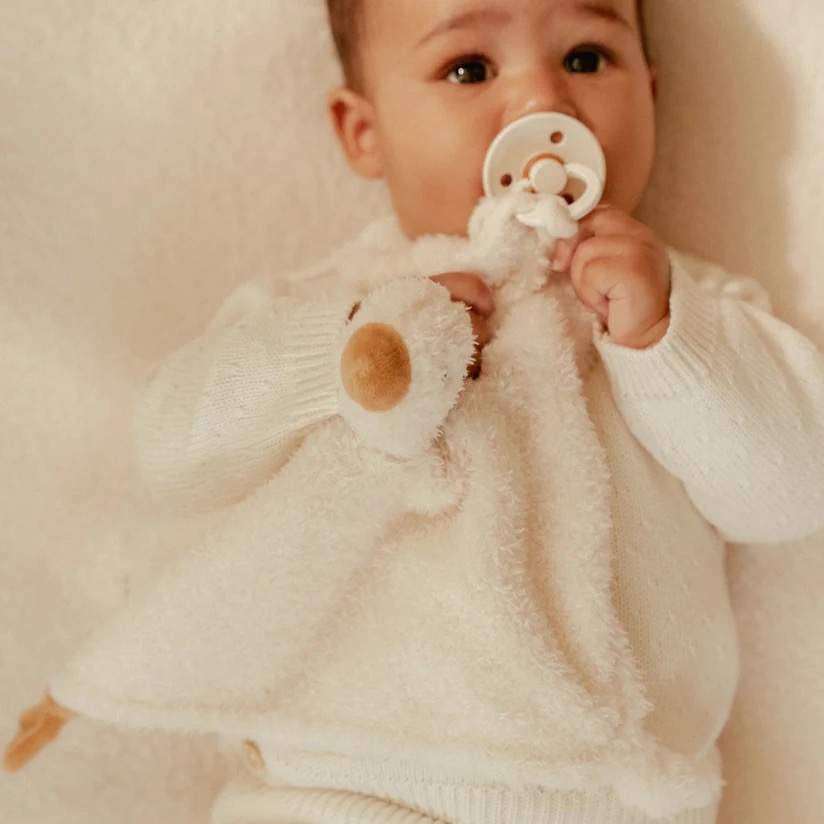 Little Dutch Knuffeldoekje Wit Little Goose