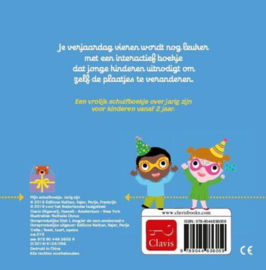 Jarig zijn | schuifboekje karton