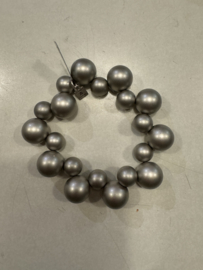Camps & Camps armband Shiny Globe Bracelet zilver