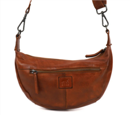 Bear Design crossbody 'Clara' cognac