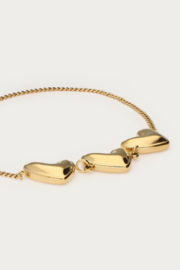 My Jewellery Bold armband met drie hartjes