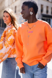 My jewellery Oranje sweater "Rue des Rosiers"