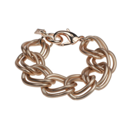 Camps & Camps armband double gourmet schakels koper