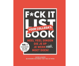 F*ck it list book voor collega's