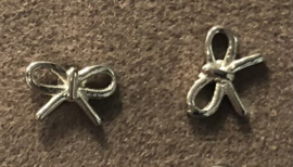 My Jewellery oorbellen | studs met strik zilver