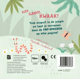 in de jungle pop-up boekje