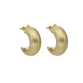 camps & camps oorbellen Hollywood Golden Earrings