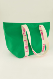 My Jewellery groene shopper l'amour