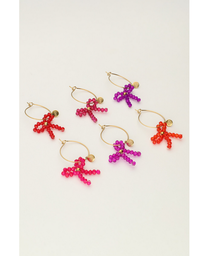 My Jewellery Wijnglas bedels met strikjes