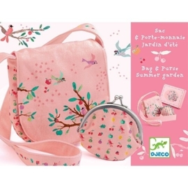 Djeco Tas met portemonnee | Zomertuin