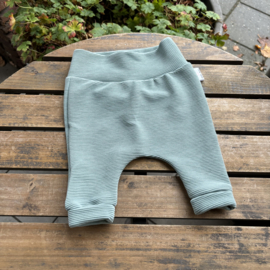 Petite Jenni Ottoman rib broekje babyblauw