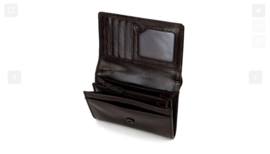 Bear Design kleine portemonnee 'Flappie' brown
