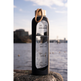 giftstories Jens Living Waterfles Motivation zwart