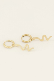 My Jewellery | oorringen slang goud