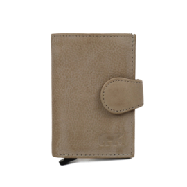 Bear design Card holder 'Evie' Feather