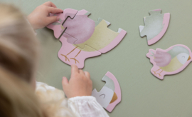 Little Dutch vormenpuzzel flowers & butterflies