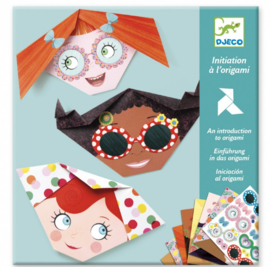 Djeco origami | grappige gezichten vouwen