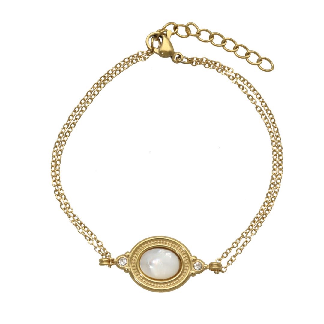 Camps & Camps Vintage Mother of Pearl Bracelet