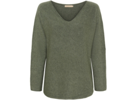 marta du chateau knitted top celina - military