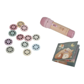 Little Dutch verhalen projector lamp roze