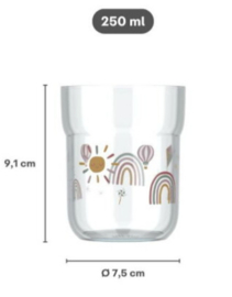 Mepal kinderglas Mio 250 ml Little Dutch Little Farm