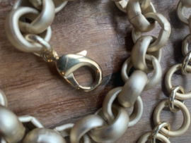 Camps & Camps ketting | goud mat jasseron