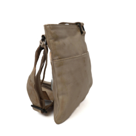 Bear design Schoudertasje 'Doris' taupe