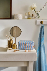 Pip Studio Coco Cosmetic Bag Medium Samba Stripe Blue