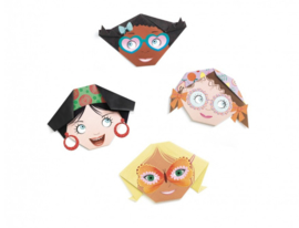 Djeco origami | grappige gezichten vouwen