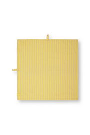 Pip Studio Set/2 Tea Towels Stripes Yellow 65x65cm
