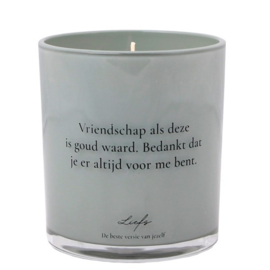my flame  sojakaars vriendschap als deze is goud waard