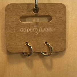 Go Dutch Label oorbellen | basic zilver