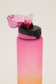 My Jewellery roze en oranje waterfles